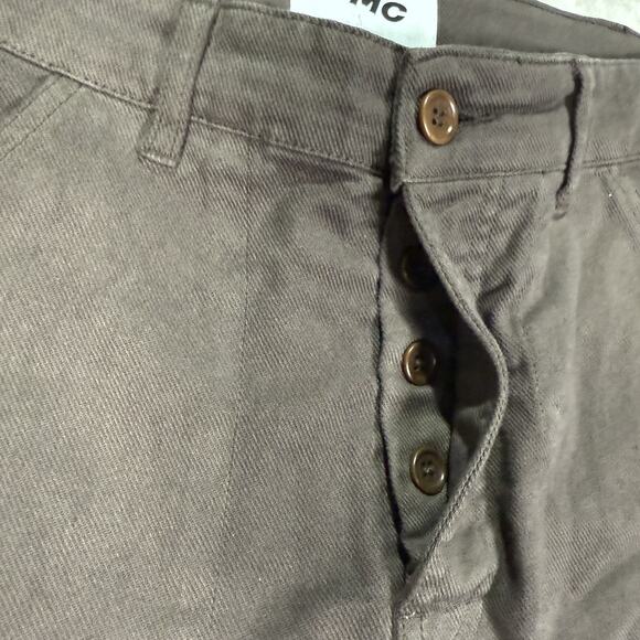 YMC Painter Trousers Pants Men’s Size 30 Brown Carpenter Baggy Denim $230 - Picture 4 of 9